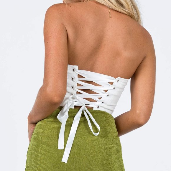 ✔️#94 NWOT ENDLESS LOVE CORSET TOP - Picture 1 of 5